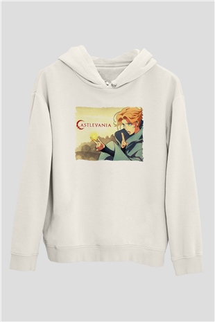 Castlevania: Lords of Shadow Beyaz Unisex Hoodie