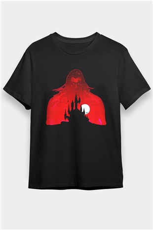 Castlevania: Lords of Shadow Siyah Unisex Tişört T-Shirt