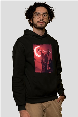 Castlevania: Lords of Shadow Siyah Unisex Hoodie