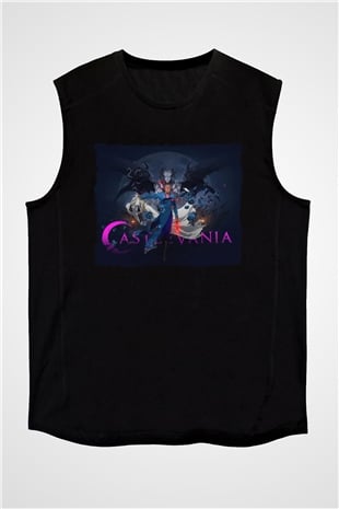 Castlevania: Lords of Shadow Siyah Unisex Kolsuz Tişört