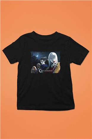 Castlevania: Lords of Shadow Siyah Unisex Çocuk Tişört