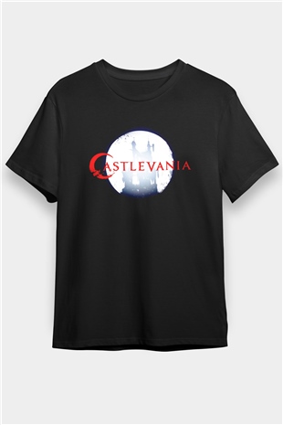Castlevania: Lords of Shadow Siyah Unisex Tişört T-Shirt