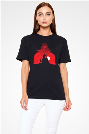 Castlevania: Lords of Shadow Siyah Unisex Tişört T-Shirt
