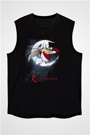 Castlevania: Lords of Shadow Siyah Unisex Kolsuz Tişört