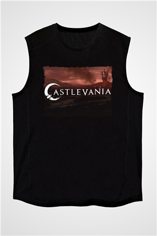 Castlevania: Lords of Shadow Siyah Unisex Kolsuz Tişört