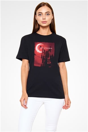 Castlevania: Lords of Shadow Siyah Unisex Tişört T-Shirt