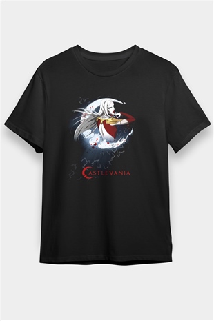 Castlevania: Lords of Shadow Siyah Unisex Tişört T-Shirt