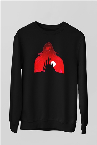 Castlevania: Lords of Shadow Siyah Unisex Sweatshirt