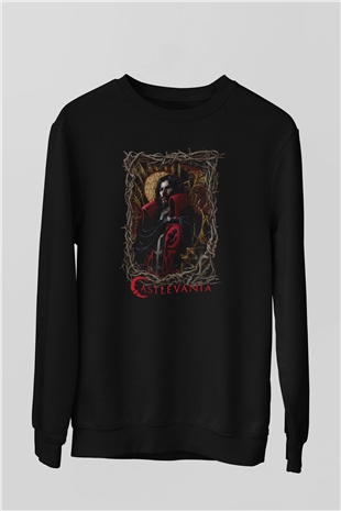 Castlevania: Lords of Shadow Siyah Unisex Sweatshirt