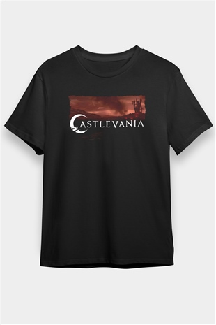 Castlevania: Lords of Shadow Siyah Unisex Tişört T-Shirt