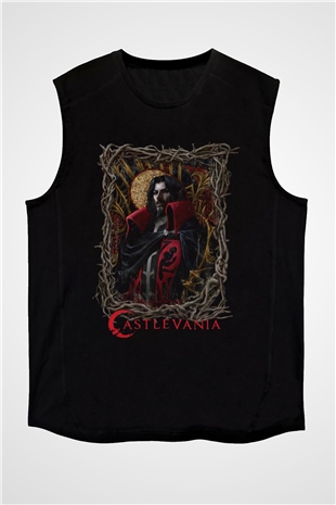 Castlevania: Lords of Shadow Siyah Unisex Kolsuz Tişört