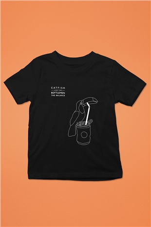 Catfish And The Bottlemen Baskılı Unisex Siyah Çocuk Tişört