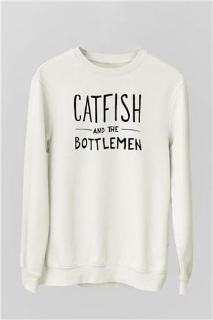 Catfish And The Bottlemen Beyaz Unisex Sweatshirt