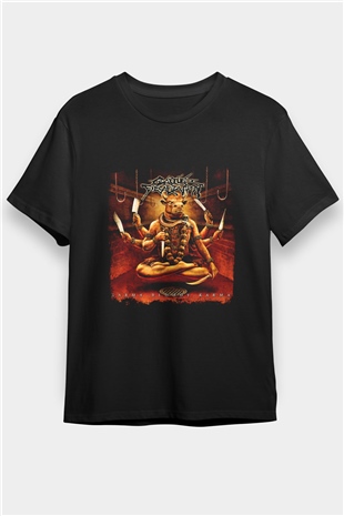 Cattle Decapitation Baskılı Unisex Siyah Tişört