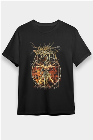 Cattle Decapitation Siyah Unisex Tişört T-Shirt - TişörtFabrikası