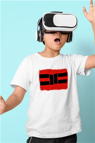 Cavalera Conspiracy Baskılı Unisex Beyaz Çocuk Tişört