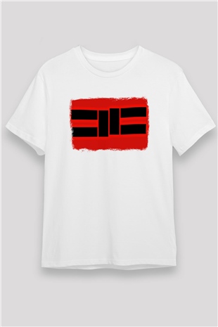 Cavalera Conspiracy Baskılı Unisex Beyaz Tişört