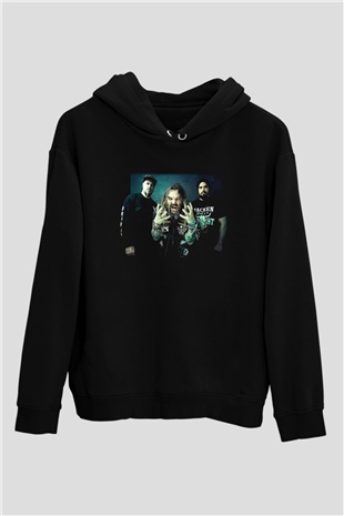 Cavalera Conspiracy Siyah Unisex Hoodie