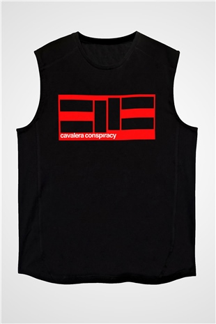 Cavalera Conspiracy Siyah Unisex Kolsuz Tişört