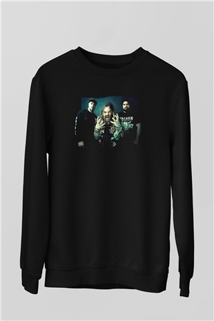 Cavalera Conspiracy Siyah Unisex Sweatshirt