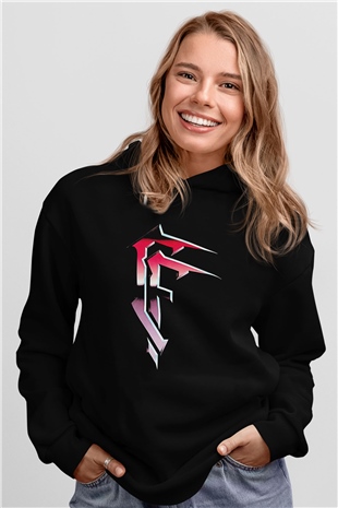 Celtic Frost Baskılı Unisex Siyah Kapüşonlu Sweatshirt