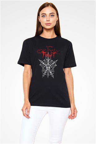 Celtic Frost Baskılı Unisex Siyah Tişört - Tshirt