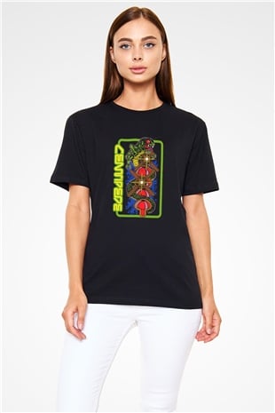Centipede Siyah Unisex Tişört