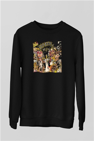 Cerebral Fix Siyah Unisex Sweatshirt