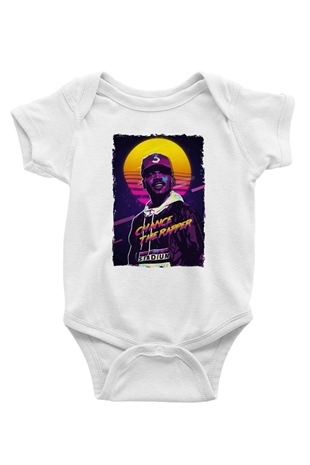 Chance The Rapper Beyaz Bebek Body - Zıbın