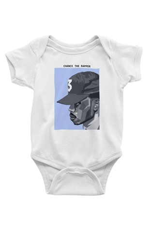 Chance The Rapper Beyaz Bebek Body - Zıbın