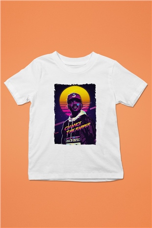 Chance The Rapper Beyaz Unisex Çocuk Tişört