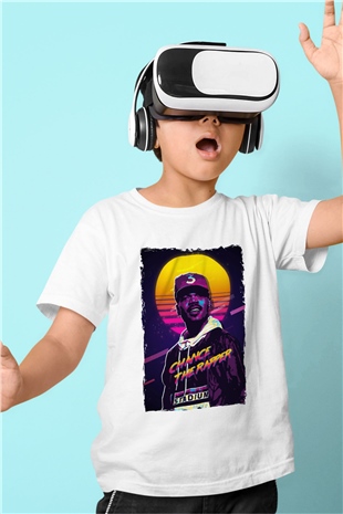 Chance The Rapper Beyaz Unisex Çocuk Tişört