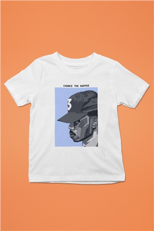 Chance The Rapper Beyaz Unisex Çocuk Tişört