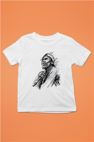 Chance The Rapper Beyaz Unisex Çocuk Tişört
