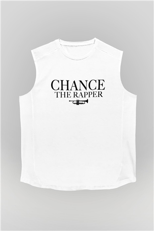 Chance The Rapper Beyaz Unisex Kolsuz Tişört