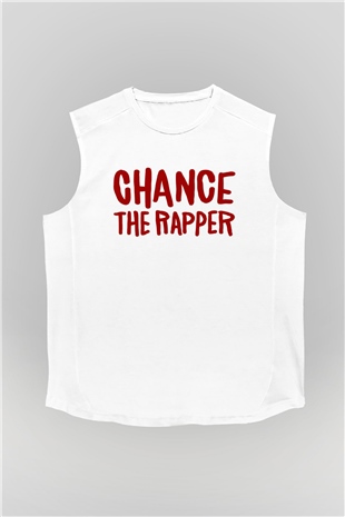 Chance The Rapper Beyaz Unisex Kolsuz Tişört