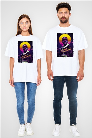 Chance The Rapper Beyaz Oversize Tişört Oversize T-shirt - TişörtFabrikası
