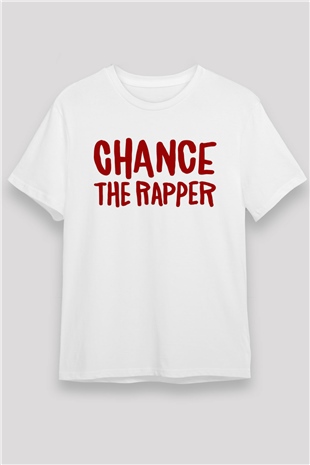 Chance The Rapper Beyaz Unisex Tişört T-Shirt - TişörtFabrikası