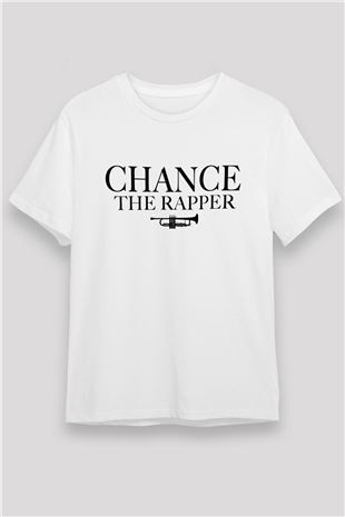 Chance The Rapper Beyaz Unisex Tişört T-Shirt - TişörtFabrikası