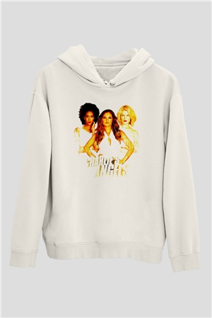 Charlies Angels Beyaz Unisex Hoodie