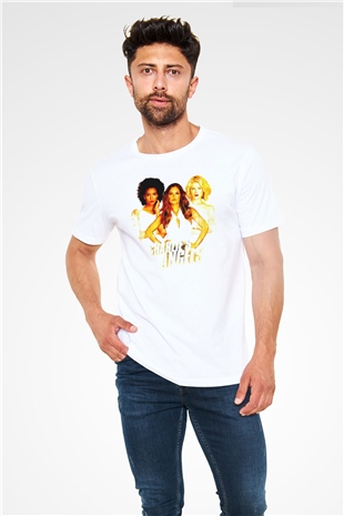 Charlies Angels Beyaz Unisex Tişört