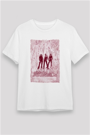 Charlies Angels Beyaz Unisex Tişört