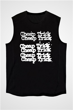Cheap Trick Siyah Unisex Kolsuz Tişört