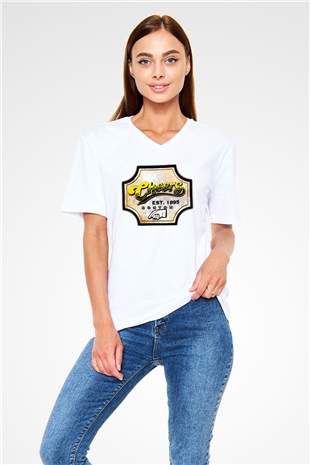 Cheers Siyah Unisex  V Yaka Tişört