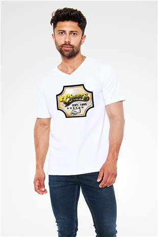 Cheers Siyah Unisex  V Yaka Tişört