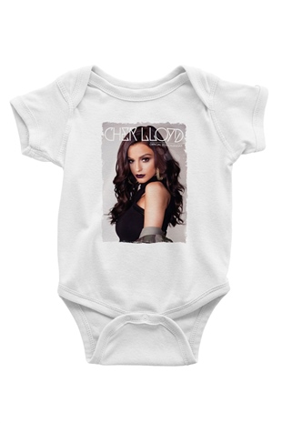 Cher Lloyd Beyaz Bebek Body - Zıbın