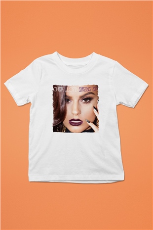Cher Lloyd Beyaz Unisex Çocuk Tişört