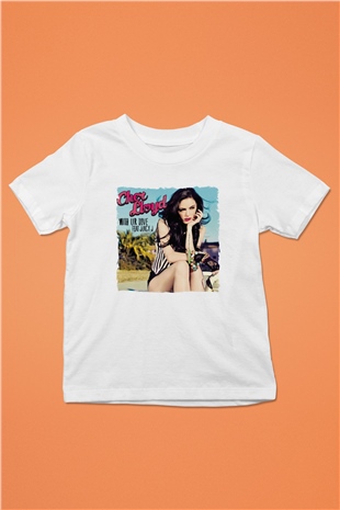Cher Lloyd Beyaz Unisex Çocuk Tişört