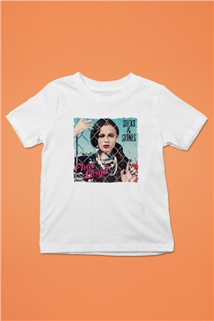 Cher Lloyd Beyaz Unisex Çocuk Tişört