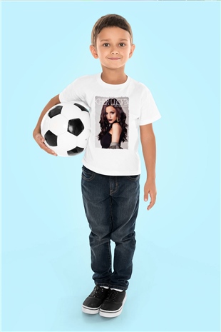 Cher Lloyd Beyaz Unisex Çocuk Tişört